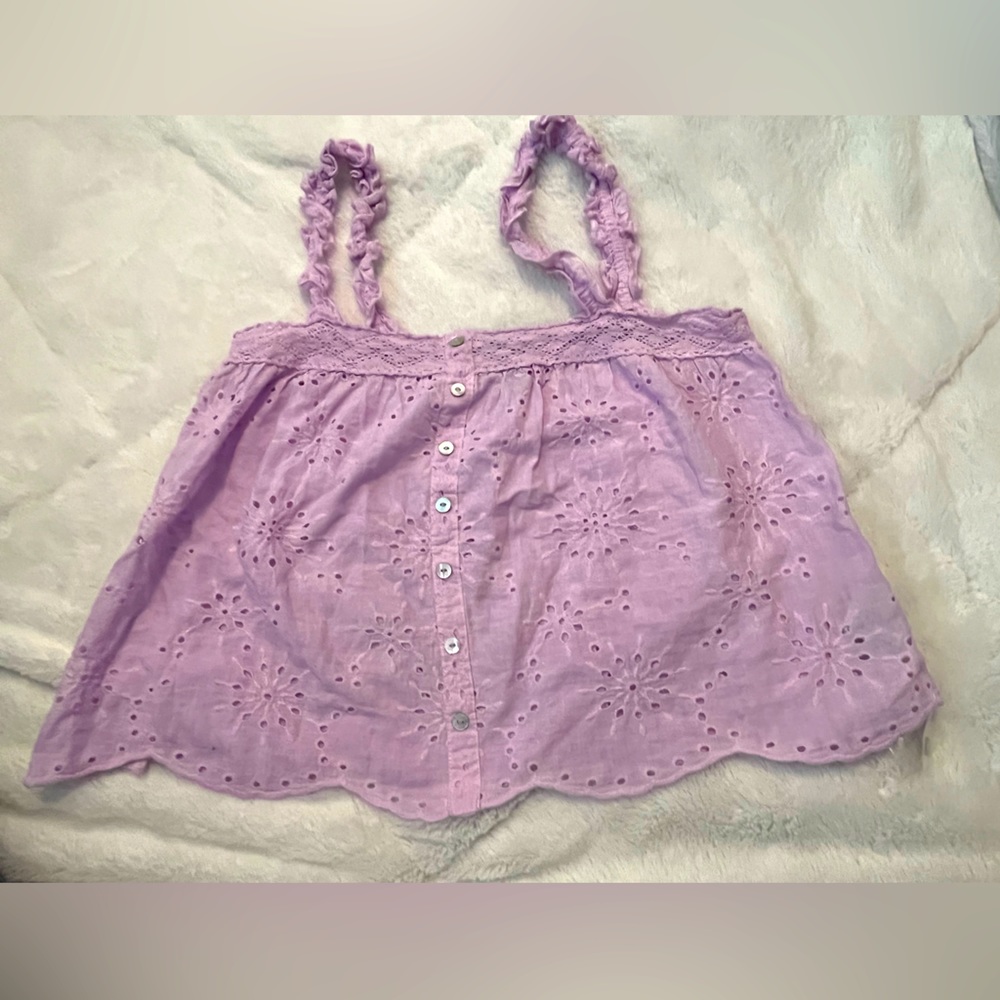 Steve Madden Adorable, eyelet top size xs